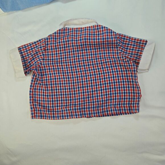 Infant Boy's 9-18 Month Dress Top Lot of 3 Catton Bros Cotton Candy Button Ups - Picture 13 of 16